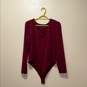Mexx Deep Red Long Sleeve Top